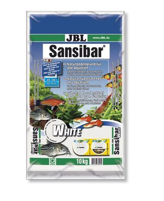 JBL Sansibar Aquarienbodengrund White 5 Kg