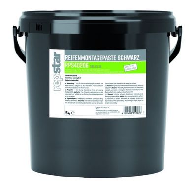 Repstar Reifenmontagepaste schwarz 5 kg