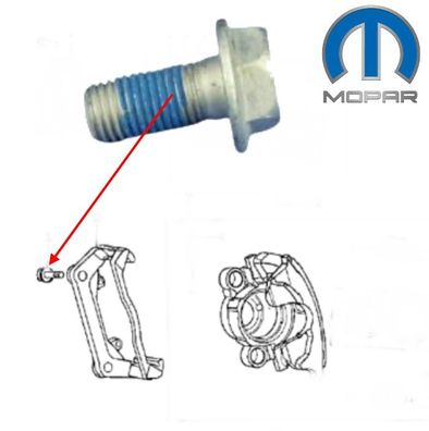 hinten Schraube paar für Bremssattelträger RAM 1500 Bj:00-24 (Gen.4)