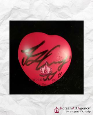 Kim Jae Joong Heart ball Signed Autograph