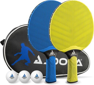 JOOLA Tischtennis Set Vivid Outdoor, Tischtennisschläger TT Table Tennis