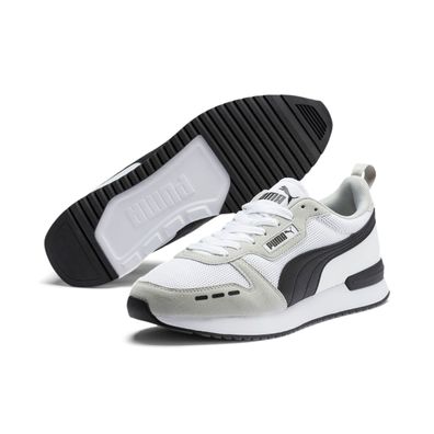 Puma R78 Unisex Sneaker Low Top Turnschuhe 373117 White Gray