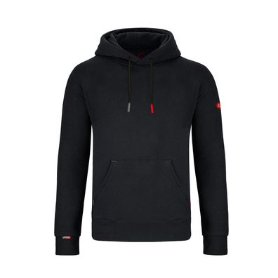 Gymamba Pullover Kaputzenpullover Hoodie red edition unisex Kapuze schwarz