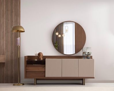 Stilvoll Perfekte Anrichte Braun Farbe Designer Möbel für Esszimmer neu