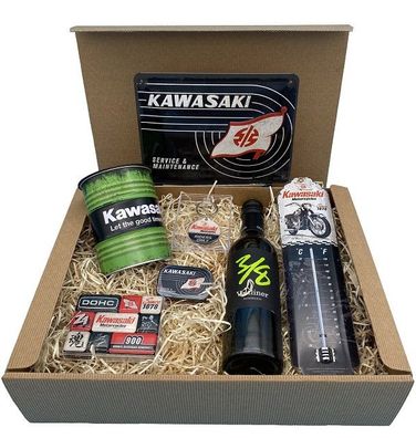 Geschenkbox Kawasaki Motorrad L1