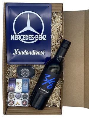 Geschenkbox Mercedes Benz Wein Box S2