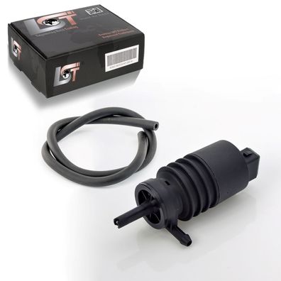 Scheibenwaschpumpe Waschwasserpumpe mit Schlauch für Abarth Alfa Romeo Fiat VW
