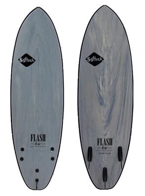 Softech Surfboard Flash Eric Geiselmann 6'6 grey marble