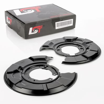 2x Deckblech Bremsscheibe Hinterachse links rechts Set für BMW 1er 2er 3er 4er