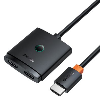 Baseus AirJoy 2in1 4K 60Hz bidirektionaler HDMI-Adapter mit integriertem 1 m Kabel