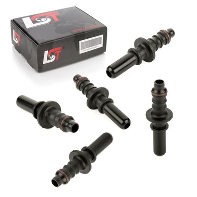 5x Gegenstück Schnellverschluss Kraftstoffleitung Kupplung normal 7,89 - 8 mm