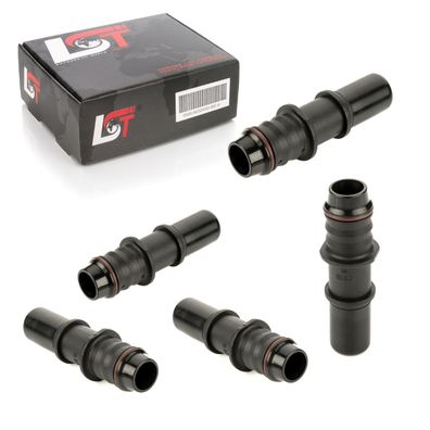5x Gegenstück Schnellverschluss Kraftstoffleitung Kupplung gerade 15,82 - 16 mm