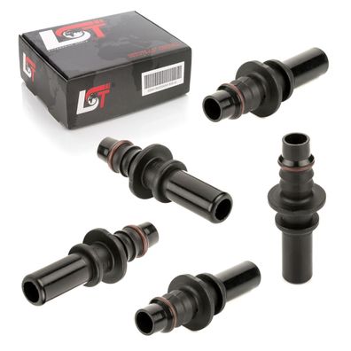 5x Gegenstück Schnellverschluss Kraftstoffleitung Kupplung gerade 11,8 - 12 mm