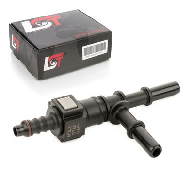 Kraftstoffleitung Schnellkupplung Set T-Stück Winkel mit Gegenstück 7,89 * 7,89 mm