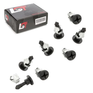 Zylinderkopfschrauben Metallklammern Clips Set 16-teilig für AUDI SEAT SKODA VW