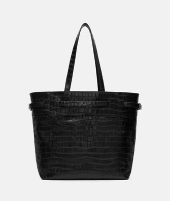 Liebeskind Berlin Lora Satchel L Kroko Black