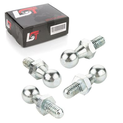 4x Kugelzapfen Kugelkopf M6 10mm Gasfeder DIN71803 für Citroen Peugeot Renault
