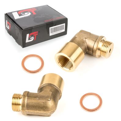 2x Lambdasonde Katalysator Verlängerung Lambda Adapter für AUDI für Porsche