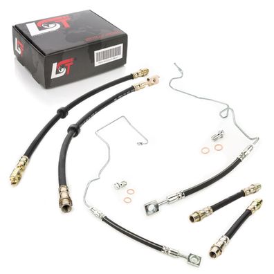 6x Bremsschlauch vorne hinten für AUDI A3 SEAT LEON SKODA Octavia VW BORA GOLF