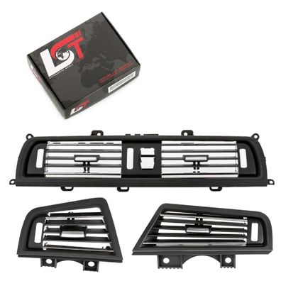 Frischluftgrill Set Verkleidung komplett Klimaautomatik für BMW 5er F10 F11 F18