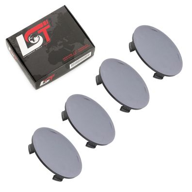 4x Radnabenkappe Felgendeckel Schwarz ø 60mm für ALFA ROMEO SUBARU TOYOTA FIAT