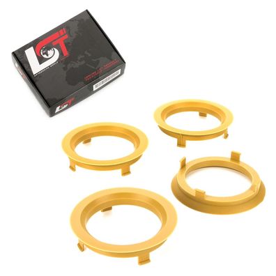 4x Zentrierringe Alufelgen Ø 57,1 mm - Ø 70,1 mm für ALFA ROMEO SUBARU TOYOTA