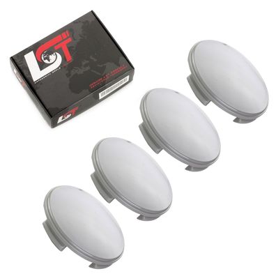 4x Radnabenkappe Grau gewölbt ø 60mm für ALFA ROMEO SUBARU TOYOTA FIAT