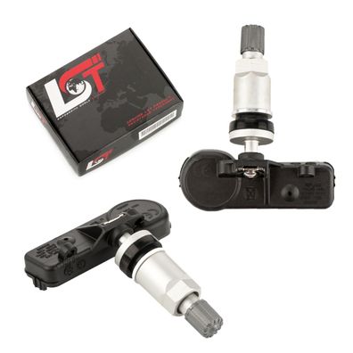 2x Reifendrucksensor TPMS 433 MHz frei programmierbar für Mercedes-benz SMART