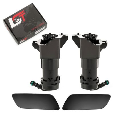 2x Spritzdüse Scheinwerferreinigung Abdeckung links rechts für AUDI A6 C6 10/08