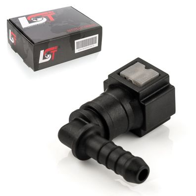 Schnellverschluss Kraftstoffleitung Kupplung L-Stück 6,3x6mm für HONDA SUZUKI
