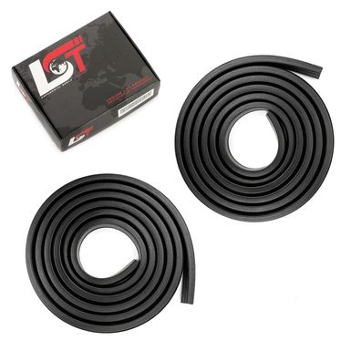 2x Türdichtung Gummiprofil Autotür vorne für VW CADDY I 14 GOLF I 17 JETTA 16