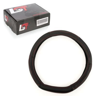 Lenkradbezug Ø 38x9cm anthrazit perforiert für HONDA für MAZDA für Mitsubishi