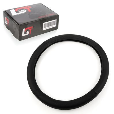 Lenkradbezug Ø 38x9 cm schwarz für HONDA für LEXUS für MAZDA für Mitsubishi