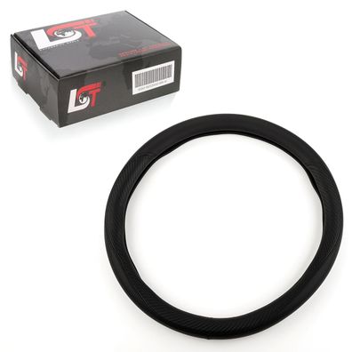 Lenkradbezug Ø 38x9 cm schwarz für HONDA für LEXUS für MAZDA für Mitsubishi