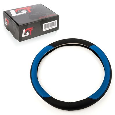 Lenkradbezug Ø 38x9cm schwarz blau für HONDA für LEXUS für MAZDA für Mitsubishi