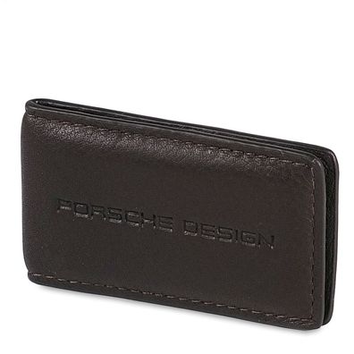 Porsche Design Business Money Clip OSO09922, dark brown, Herren