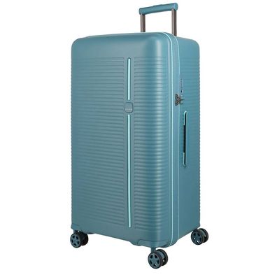 Travelite Roomer 4w Trolley Trunk L 077149, aqua, Unisex