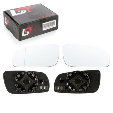 2x Spiegelglas Außenspiegel elektrisch beheizbar links rechts für SKODA für VW