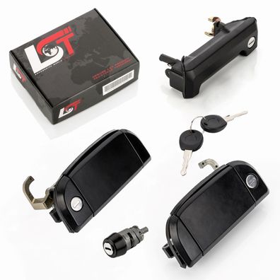 Türgriffe Set vorne links rechts Schiebetür Zündschloss für VW Transporter T4 IV