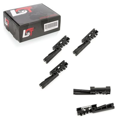 5x Regenleiste Clips metallverstärkt für Mercedes BENZ W201 W202 W124 CLK C208