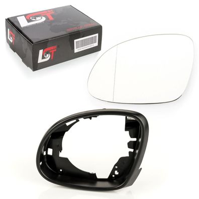 Außenspiegel Glas Blendring Set asphärisch links für SEAT Alhambra für VW Sharan