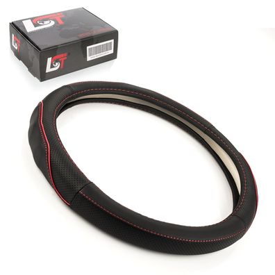 Lenkradbezug Ø 38x9cm Anthrazit für ALFA ROMEO für FIAT für SUBARU für TOYOTA