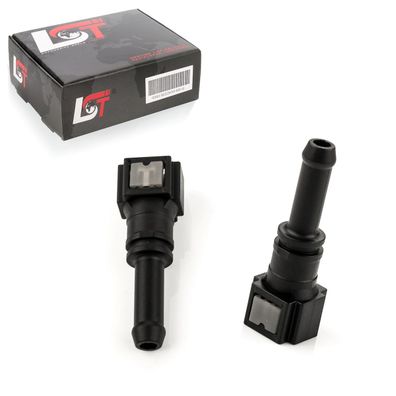 2x Schnellverschluss Kraftstoffleitung Kupplung gerade 6,3x8mm für BMW MINI