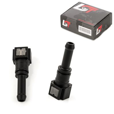 2x Schnellverschluss Kraftstoffleitung Schlauchkupplung gerade 6,3x8 für VW SEAT