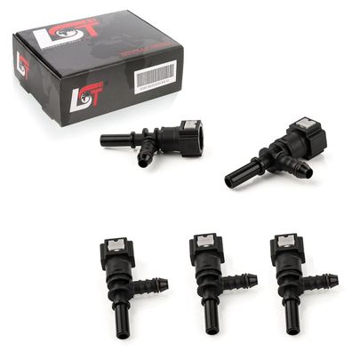 5x Schnellverschluss Kraftstoffleitung T-Stück 7,89x6mm für JAGUAR Mercedes
