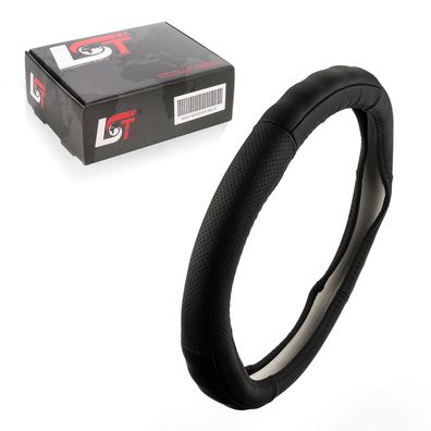 Lenkradbezug Hülle Ø 38x9 cm schwarz für SAAB für OPEL für VOLVO für Vauxhall