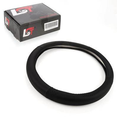 Lenkradbezug Ø 38x9 cm schwarz für ALFA ROMEO für SUBARU für TOYOTA für FIAT