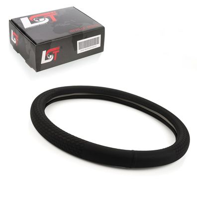 Lenkradbezug Ø 38x9 cm schwarz für ALFA ROMEO für SUBARU für TOYOTA für FIAT