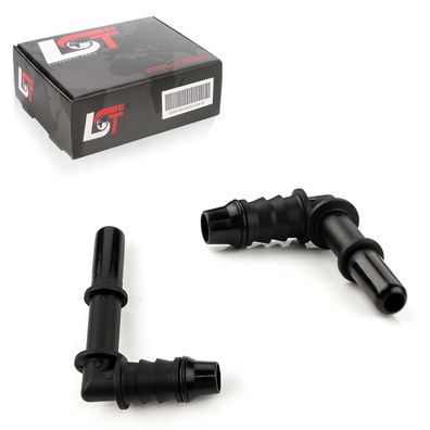 2x Gegenstück Schnellverschluss Kraftstoffleitung 7,89 x 8mm für JAGUAR Mercedes