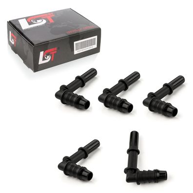5x Gegenstück Schnellverschluss L-Stück Kraftstoffleitung 7,89x8 mm für BMW MINI